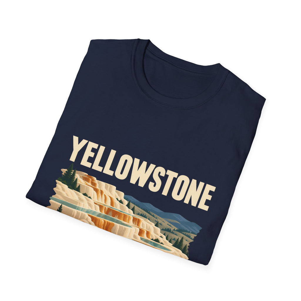 Yellowstone Mammoth Terraces Graphic T-Shirt