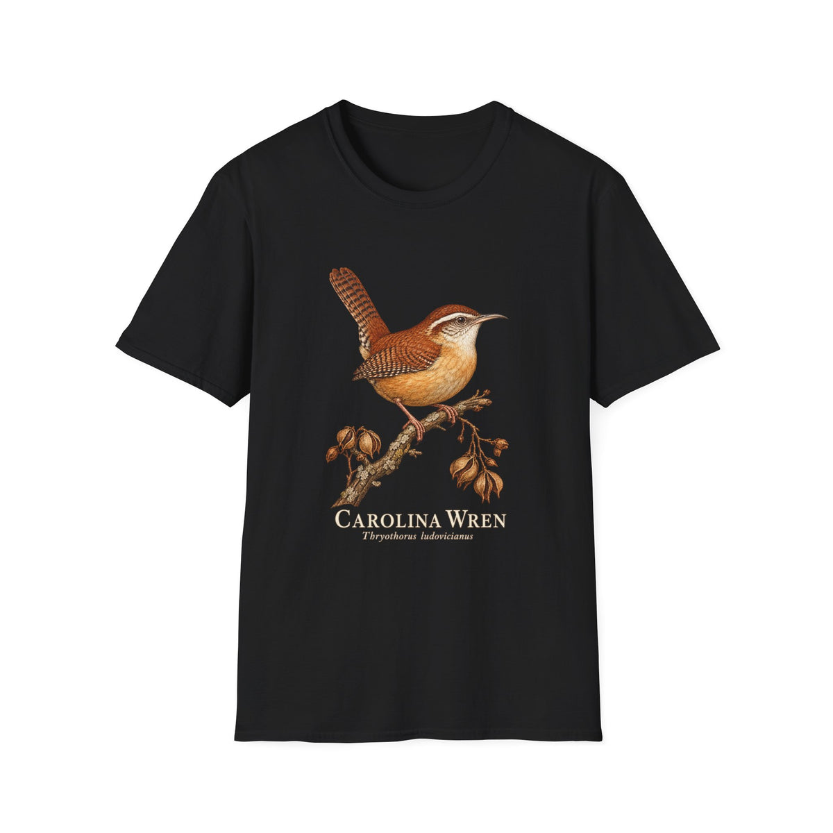 Carolina Wren T-Shirt — Branch Study