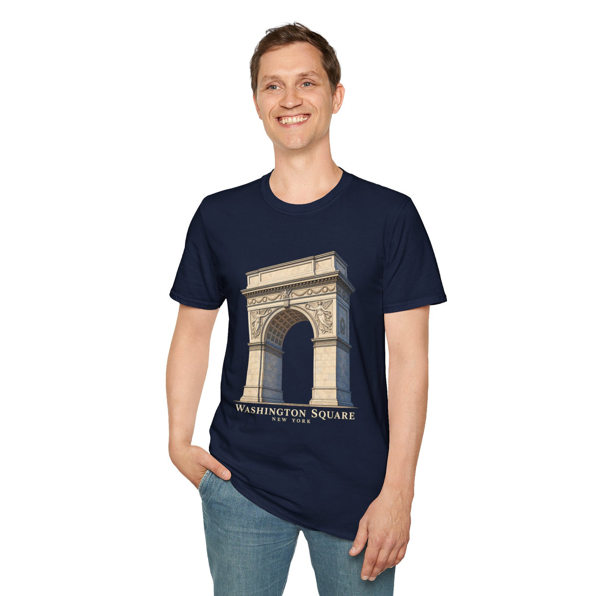 Washington Square Arch New York Architectural T-Shirt