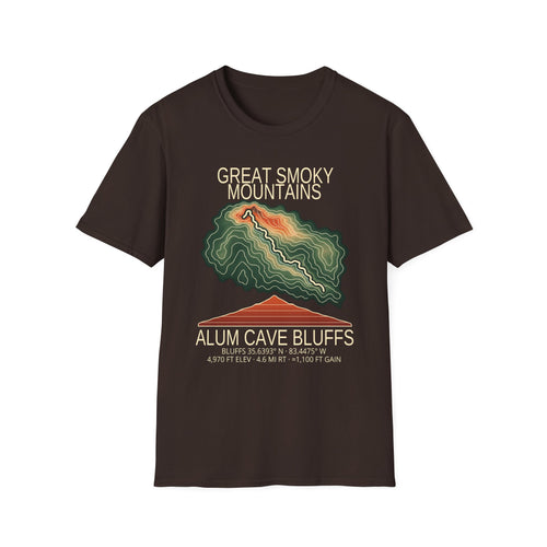 Alum Cave Bluffs Hiking T-Shirt | Great Smoky Mountains