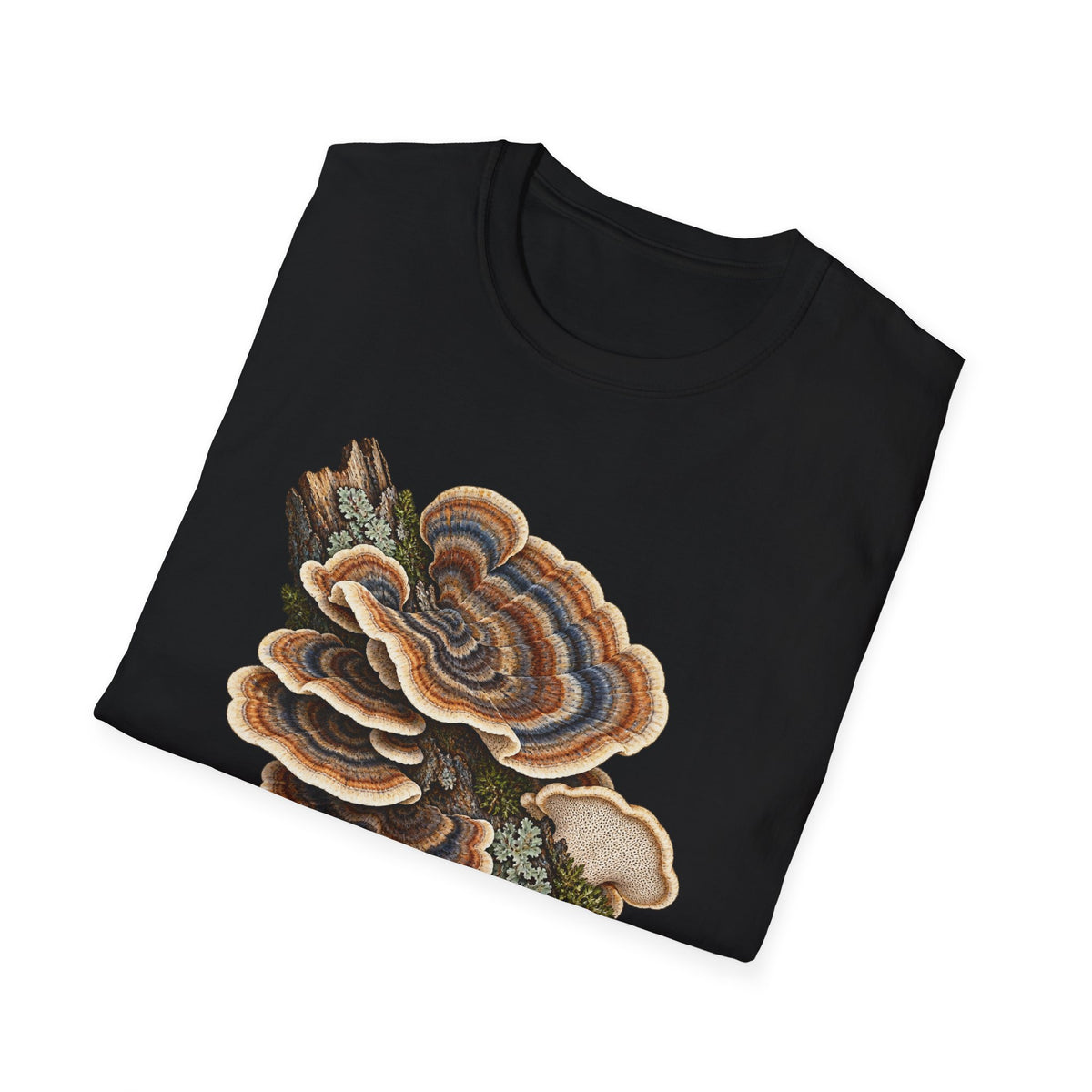 Turkey Tail Mushroom Study T-Shirt