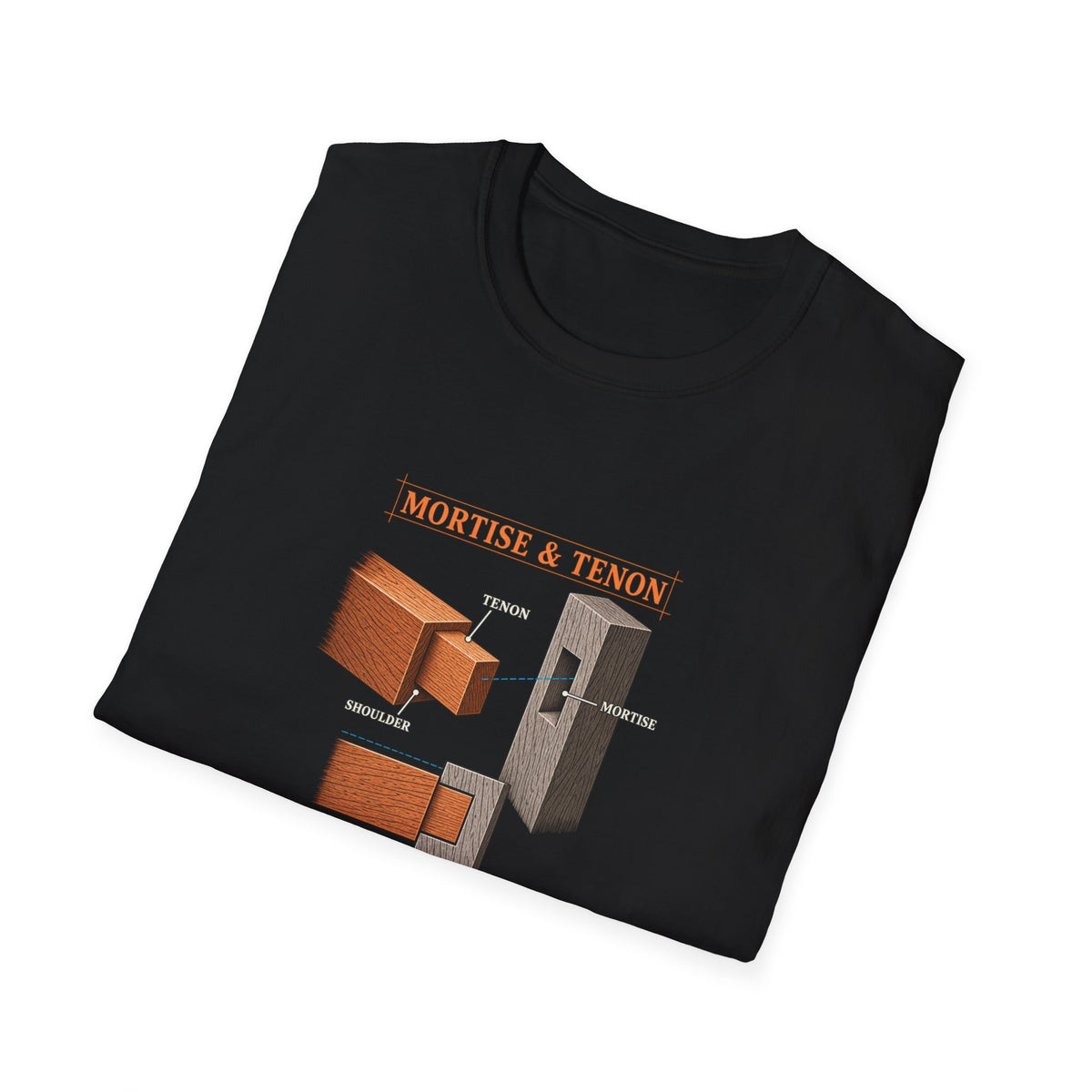 Mortise and Tenon A Joint Decision Woodworking T-Shirt