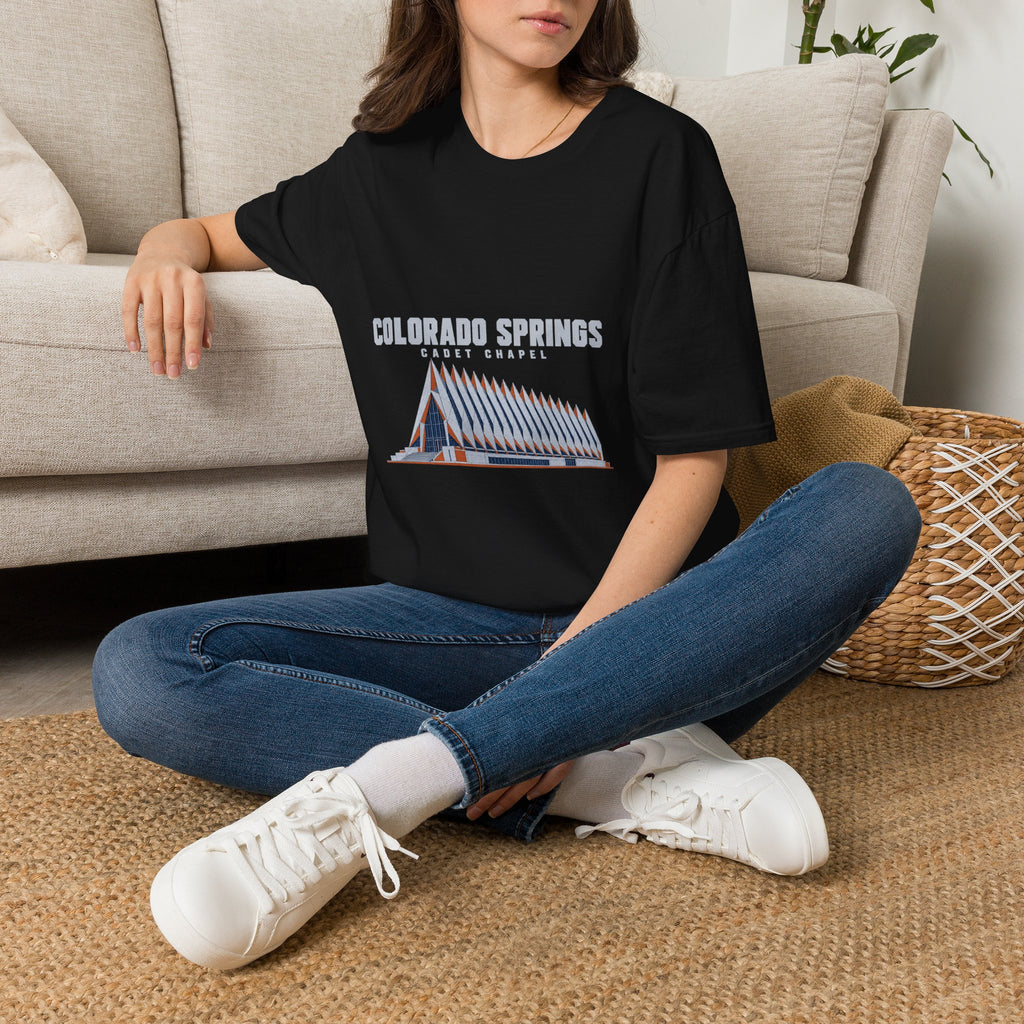 Cadet Chapel Colorado Springs Architecture T-Shirt