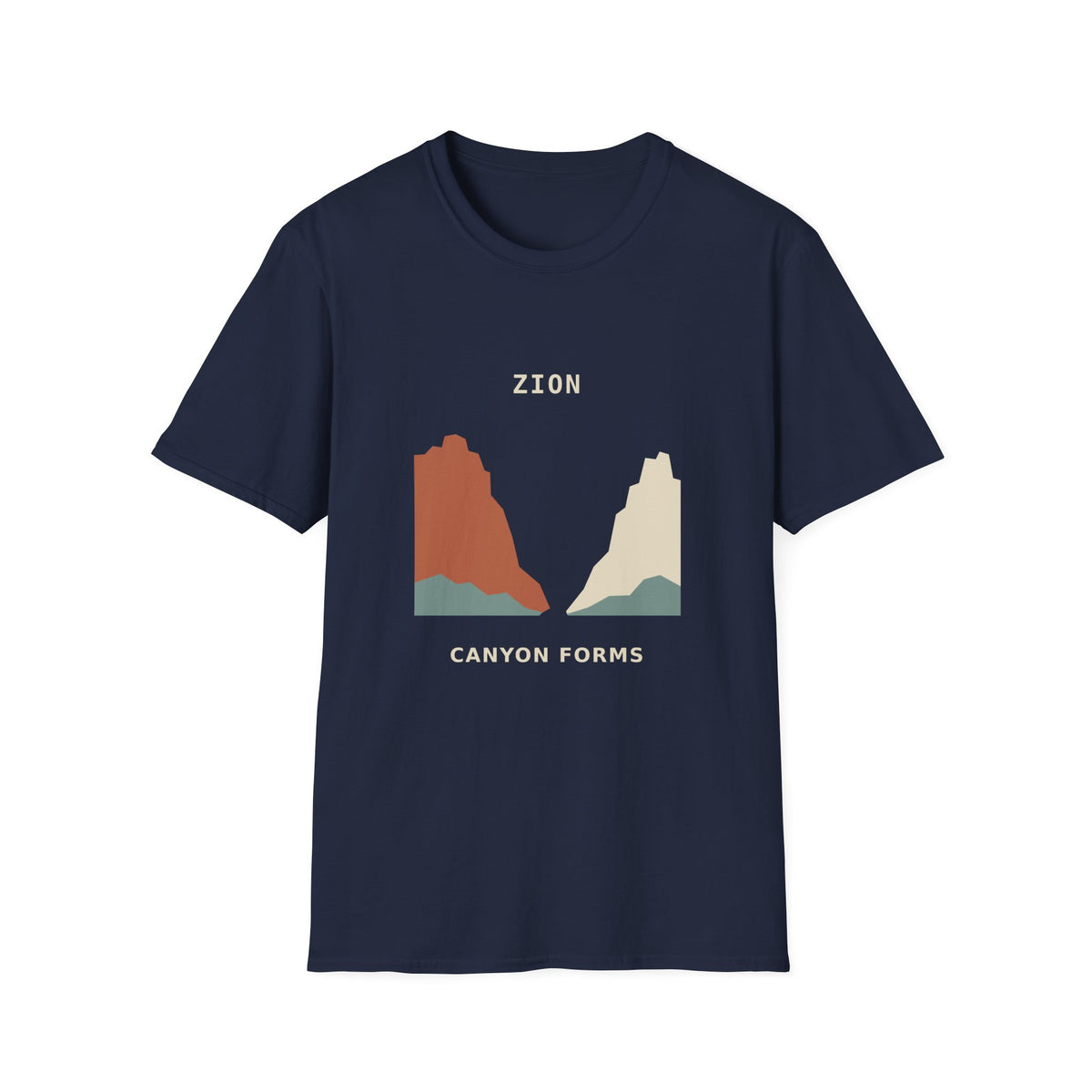 Zion Canyon Forms National Park T-Shirt