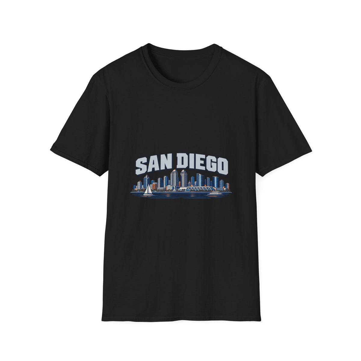San Diego Waterfront Skyline T-Shirt