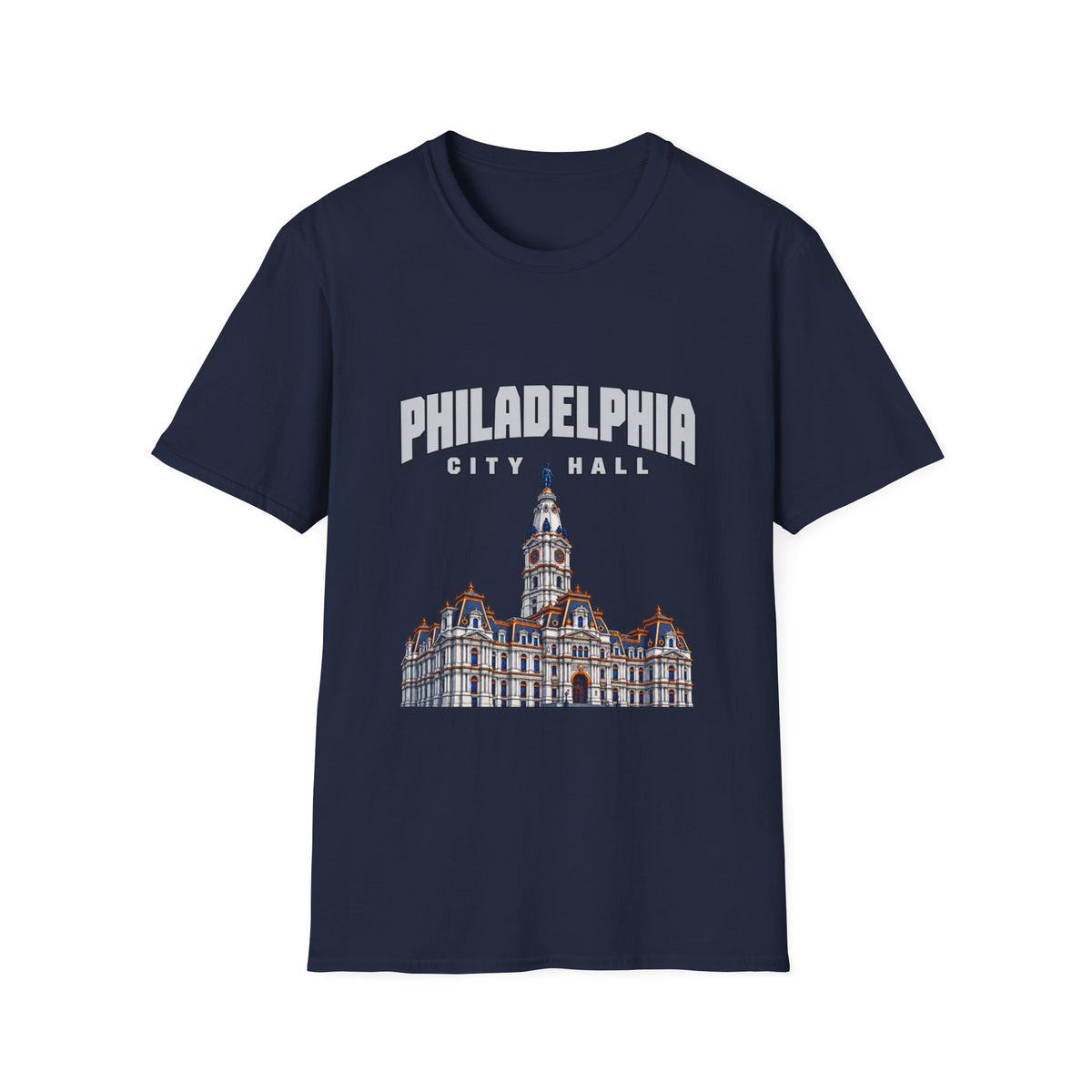 Philadelphia City Hall Architectural T-Shirt