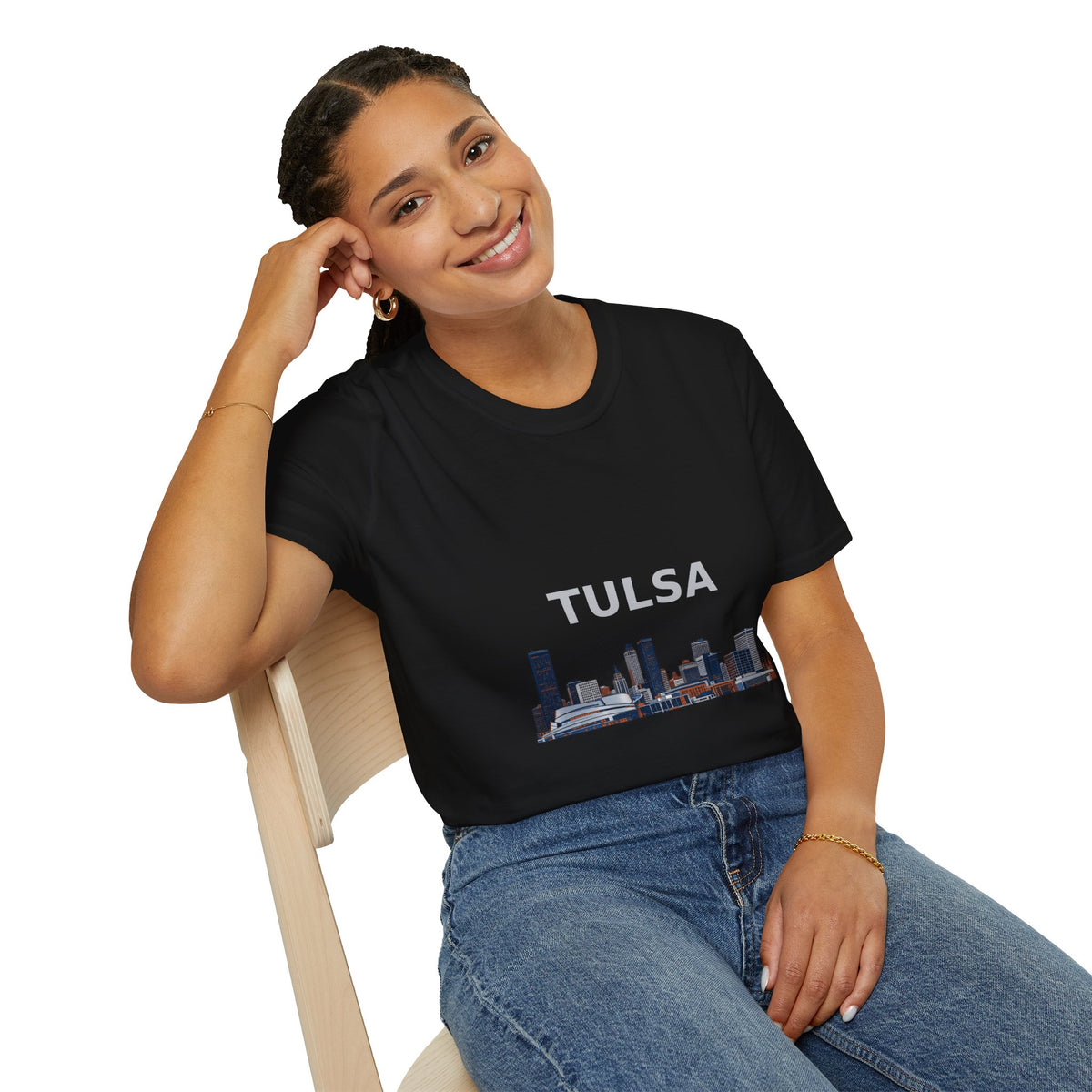 Tulsa Skyline Architecture T-Shirt