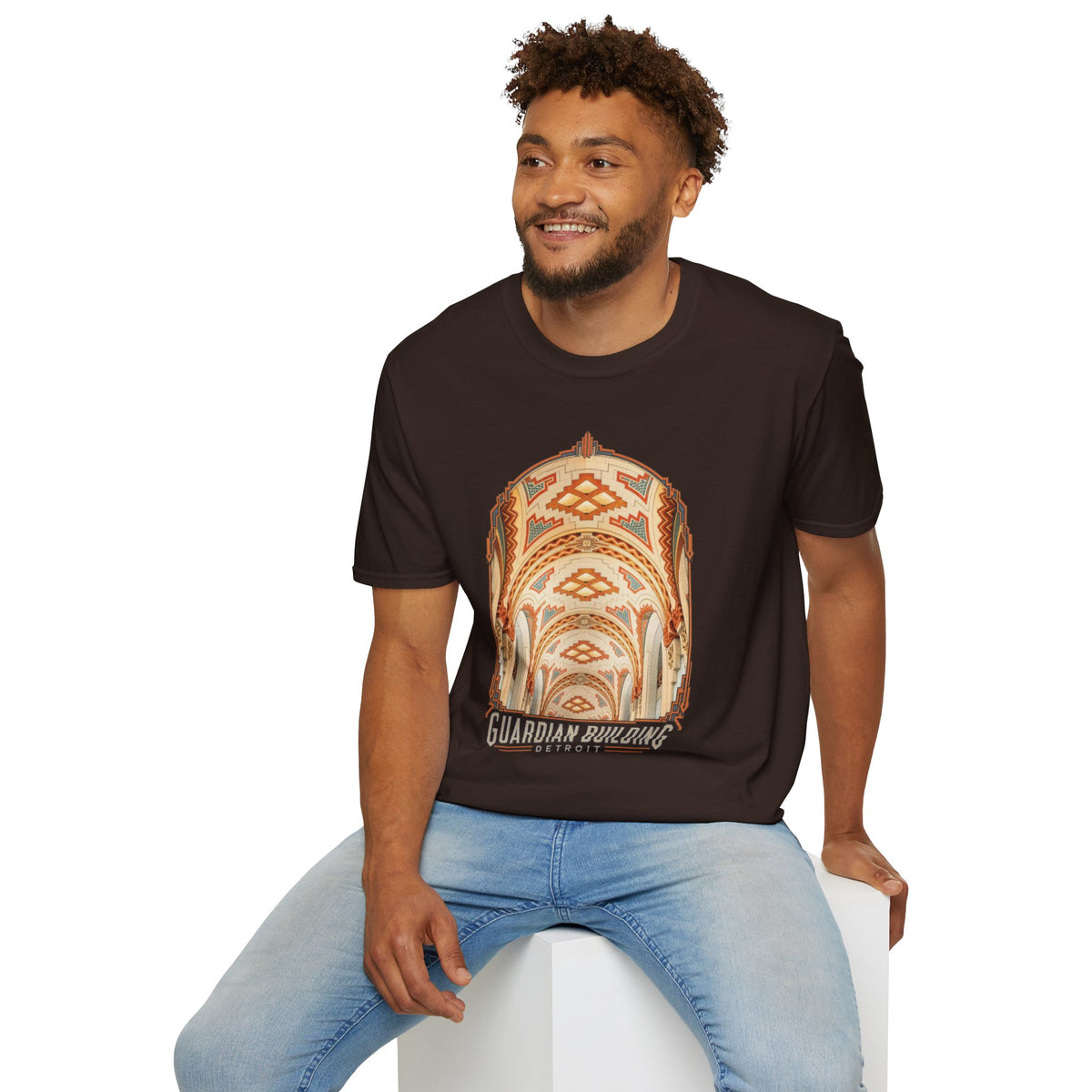 Guardian Building Detroit Architectural T-Shirt
