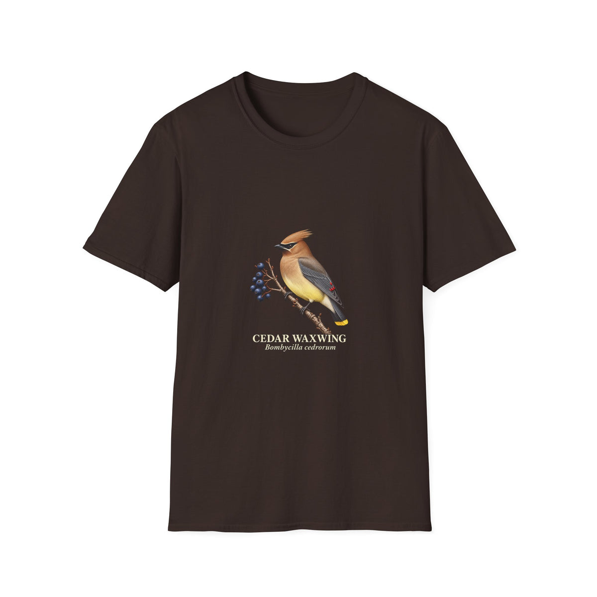 Cedar Waxwing Birdwatching T-Shirt