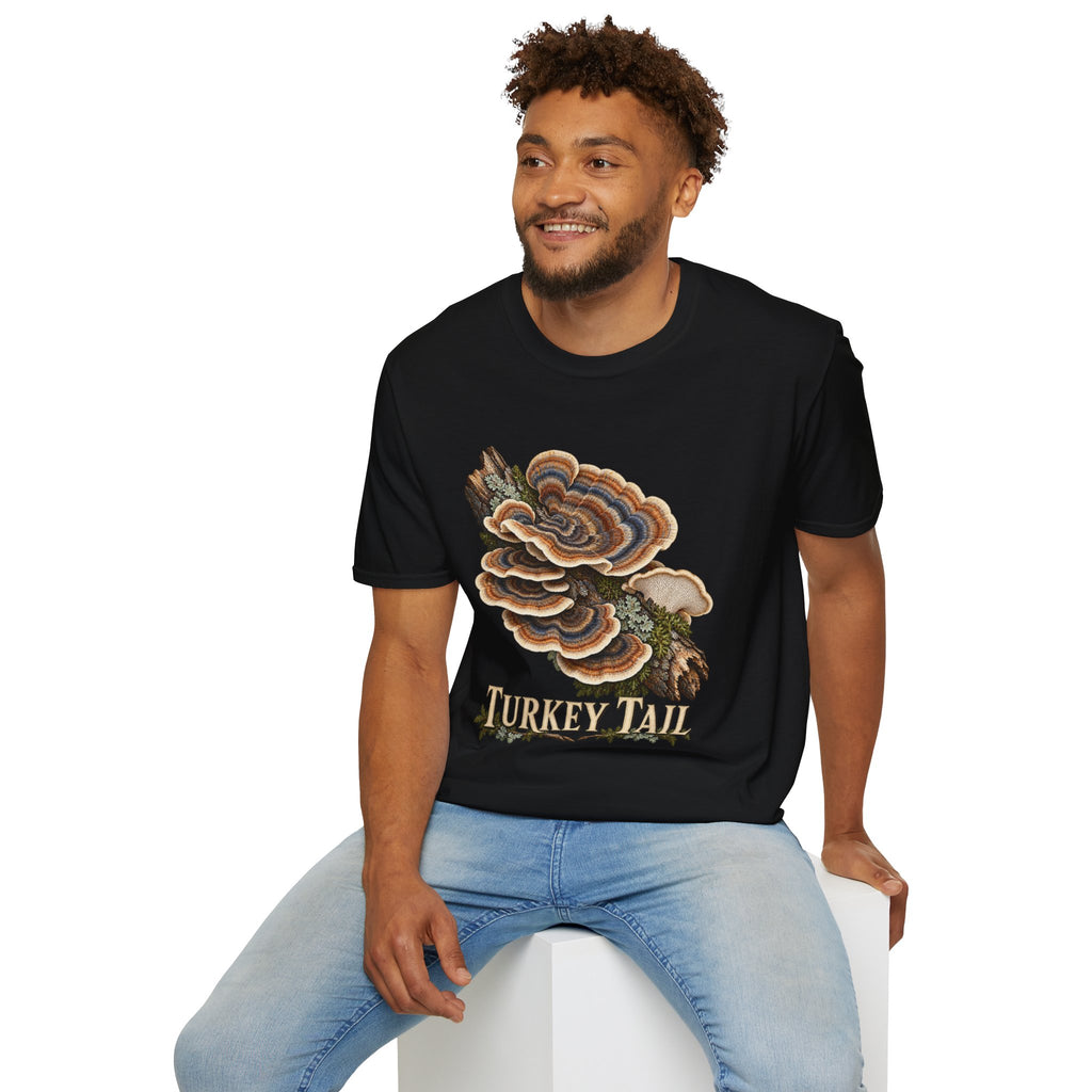 Turkey Tail Mushroom Study T-Shirt
