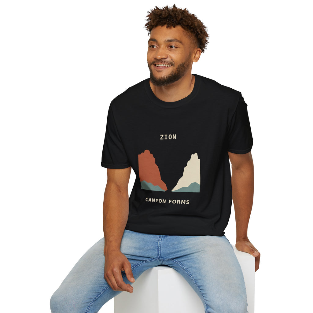 Zion Canyon Forms National Park T-Shirt
