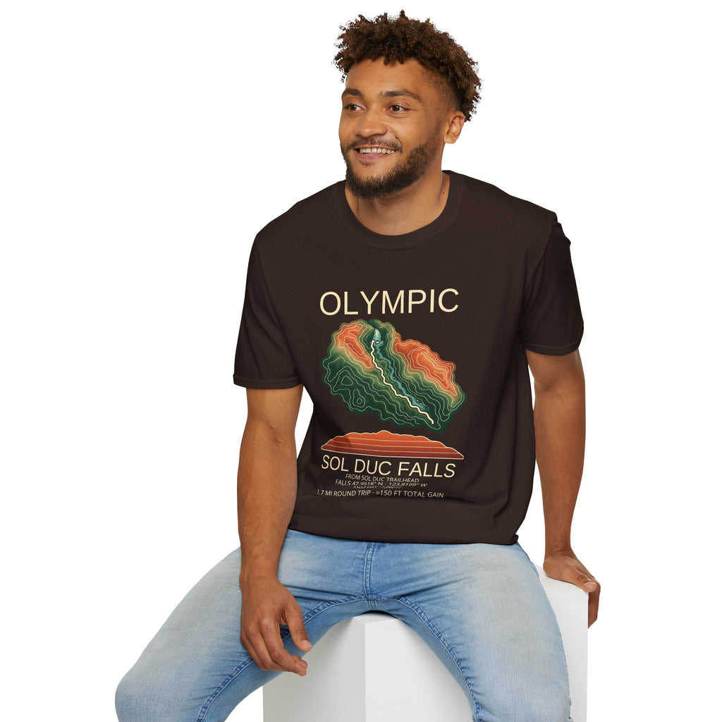 Sol Duc Falls Hiking T-Shirt | Olympic