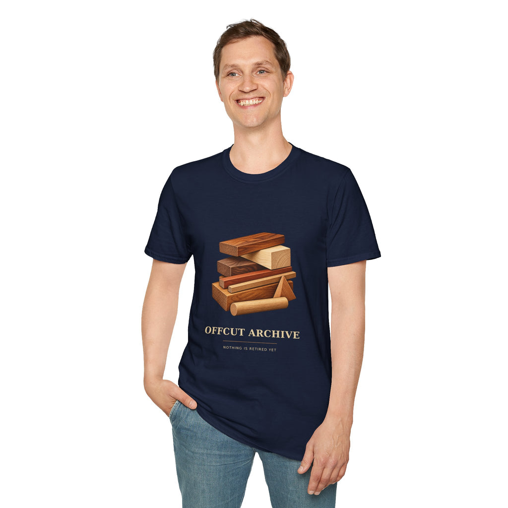 Offcut Archive Woodworking Humor T-Shirt