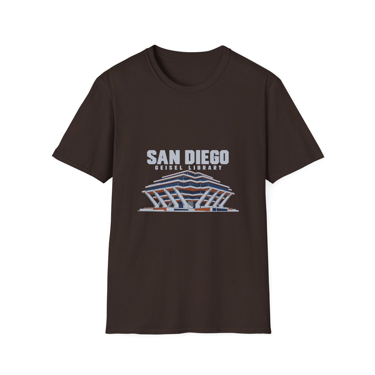 Geisel Library San Diego Architecture T-Shirt