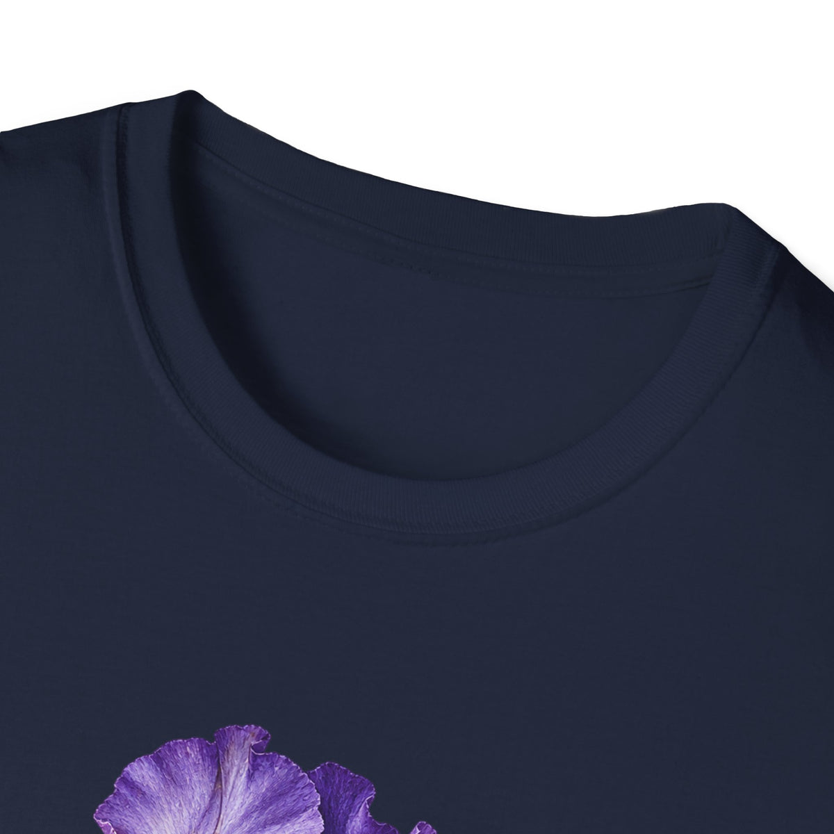 Purple Bearded Iris Botanical T-Shirt