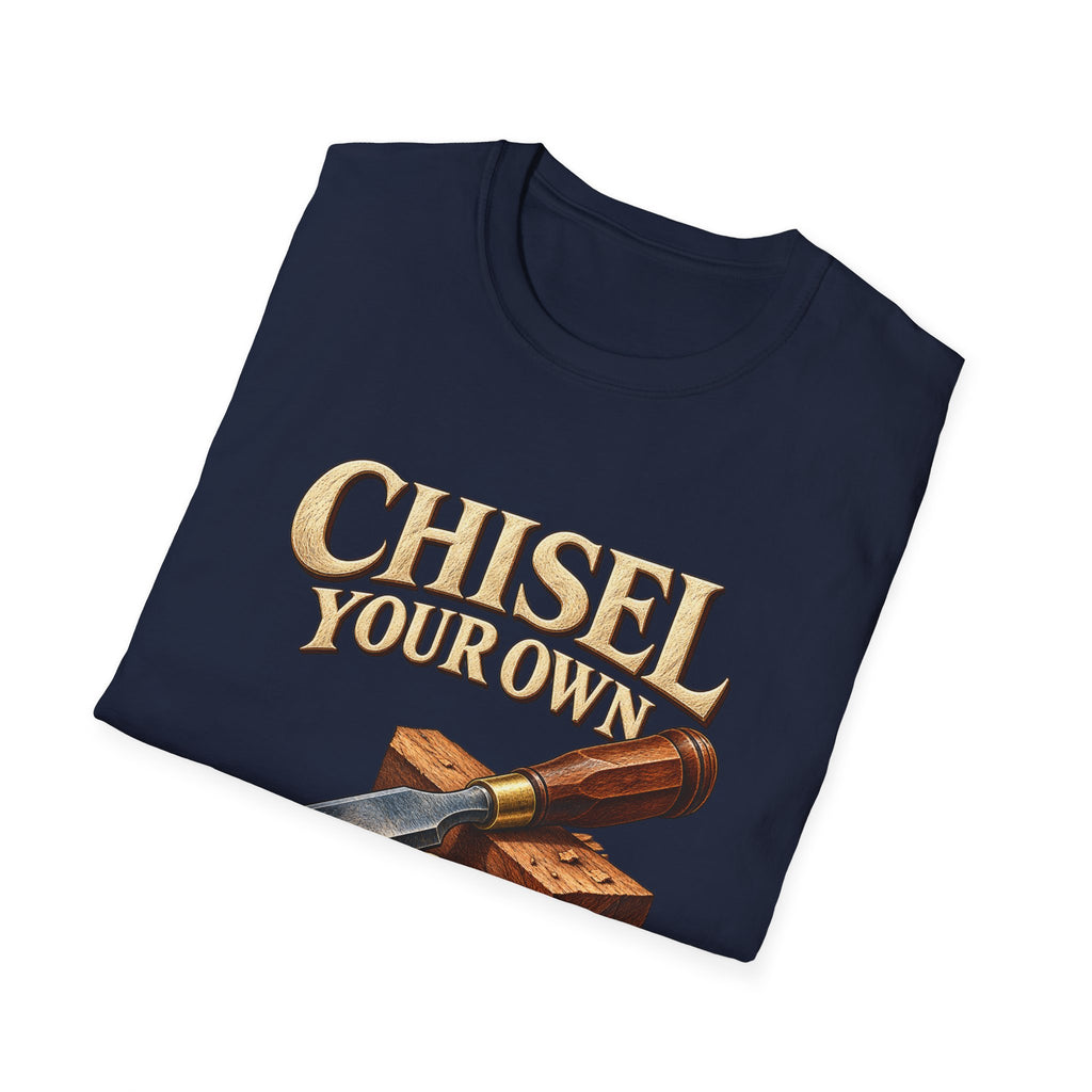Chisel Your Own Path Woodworking Graphic T-Shirt