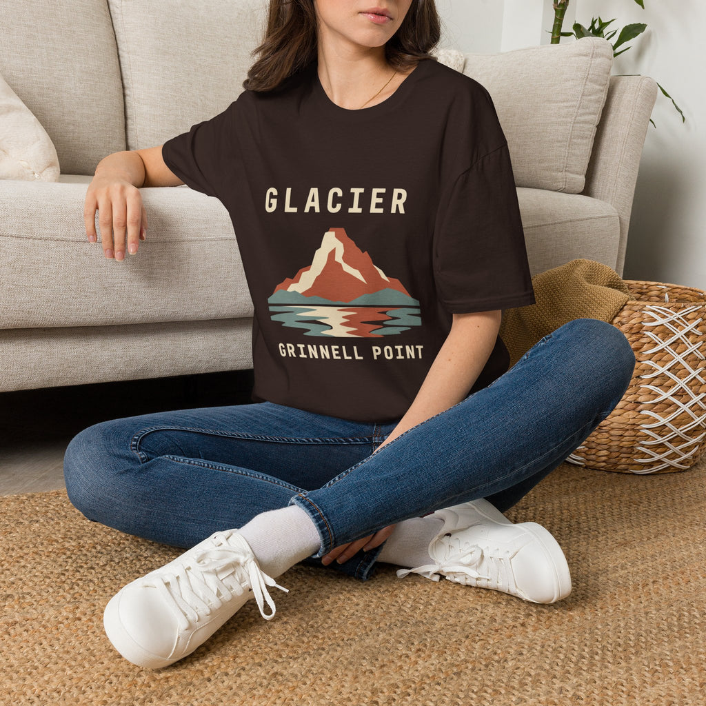 Grinnell Point Mountain T-Shirt | Glacier National Park