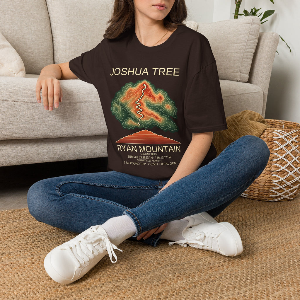 Ryan Mountain Hiking T-Shirt | Joshua Tree