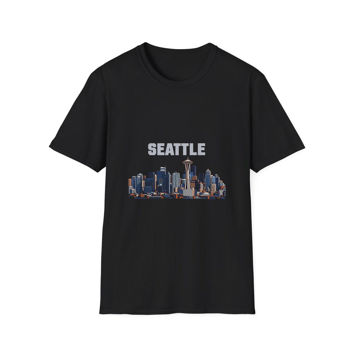 Seattle Skyline Architecture T-Shirt