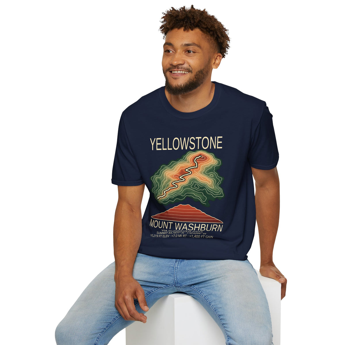 Mount Washburn Hiking T-Shirt | Yellowstone