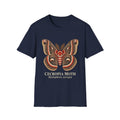 Cecropia Moth Natural History T-Shirt | Hyalophora cecropia