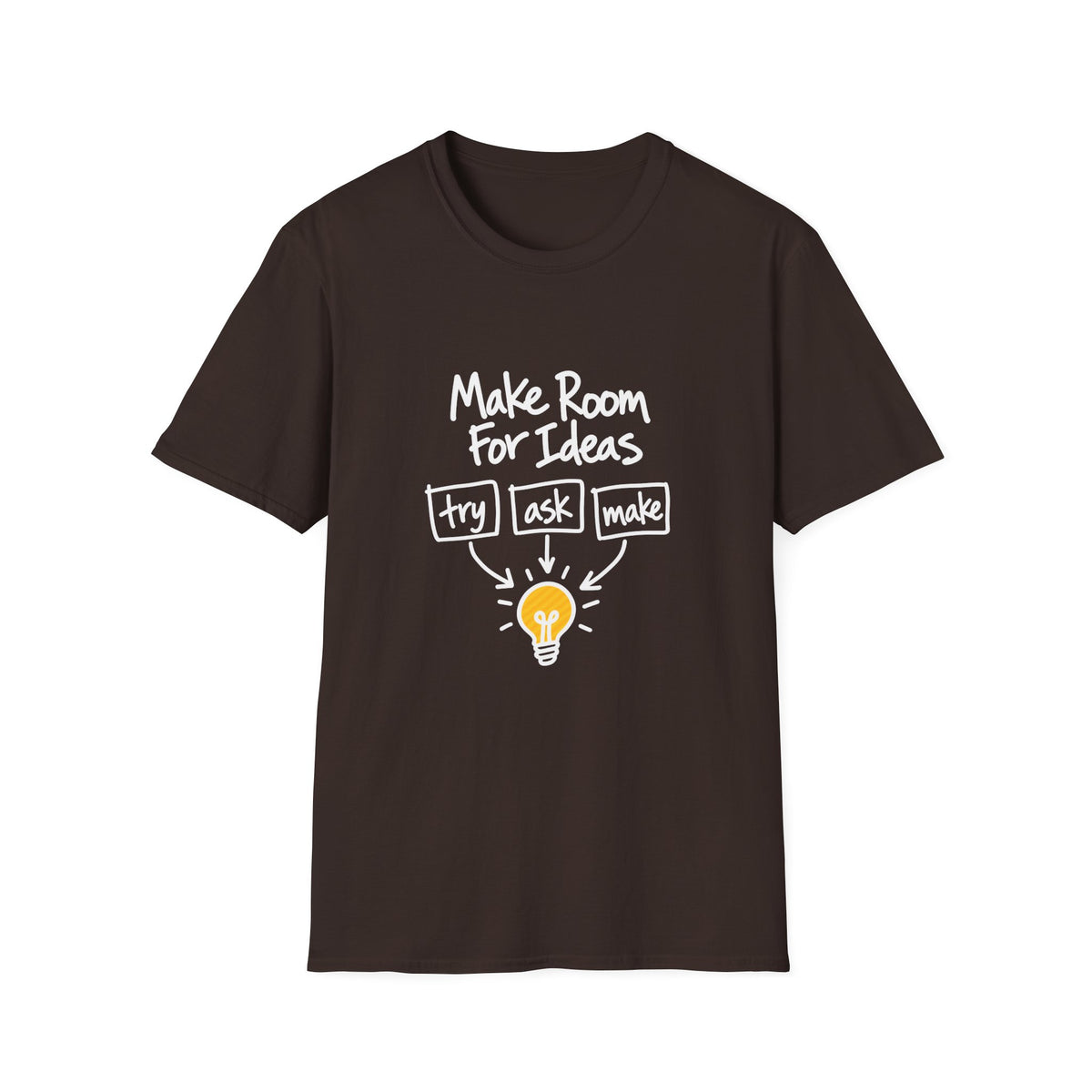 Make Room for Ideas Lightbulb T-Shirt