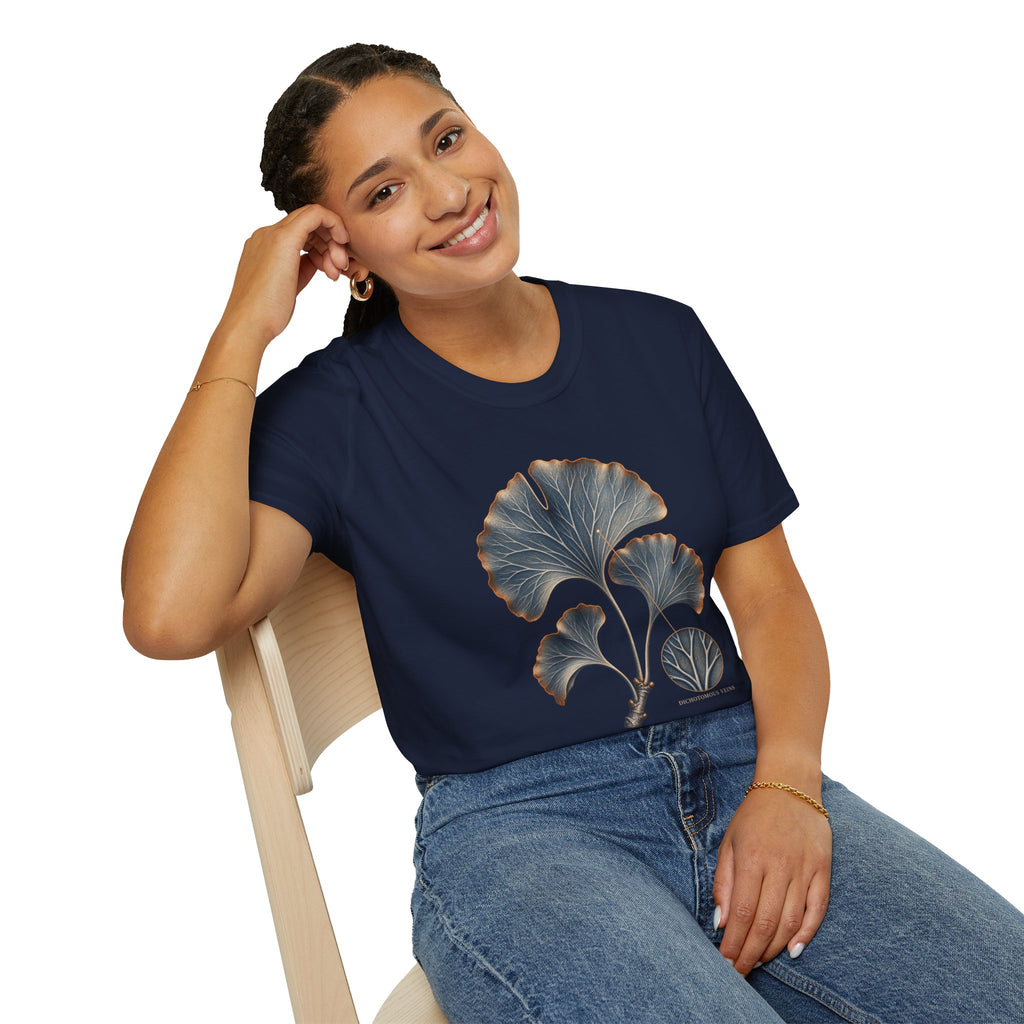 Ginkgo Biloba Leaf Botanical T-Shirt