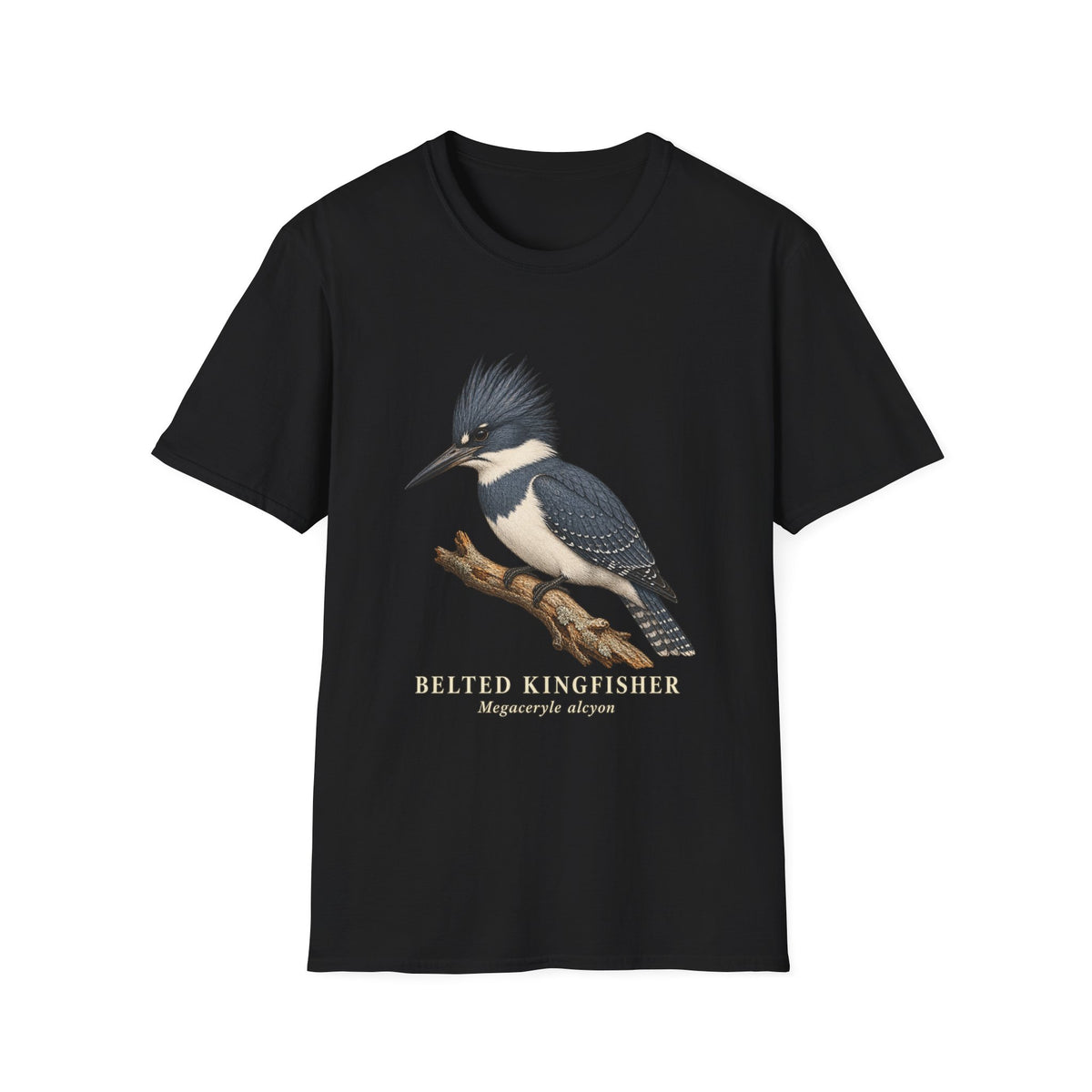 Belted Kingfisher Birdwatching T-Shirt