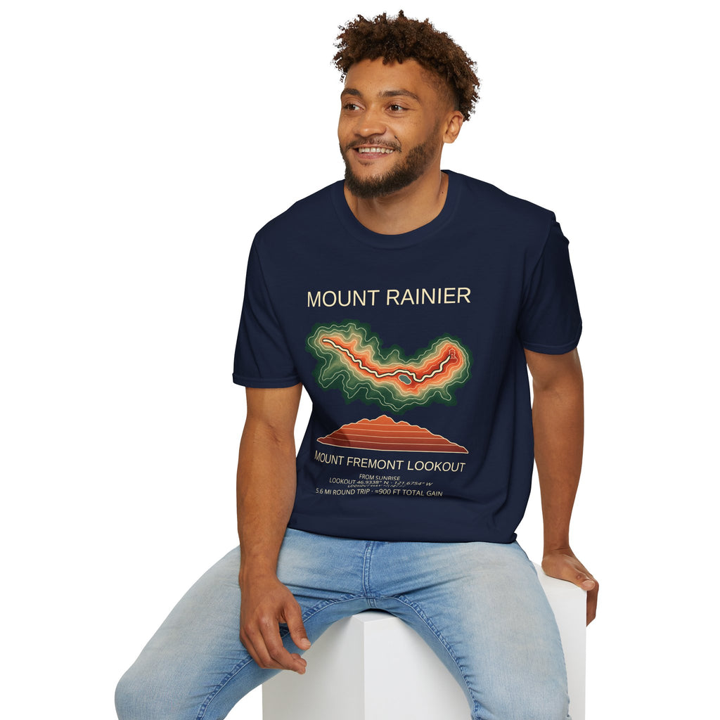 Mount Fremont Lookout Hiking T-Shirt | Mount Rainier
