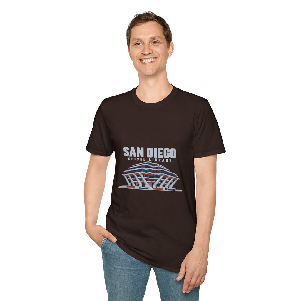 Geisel Library San Diego Architecture T-Shirt