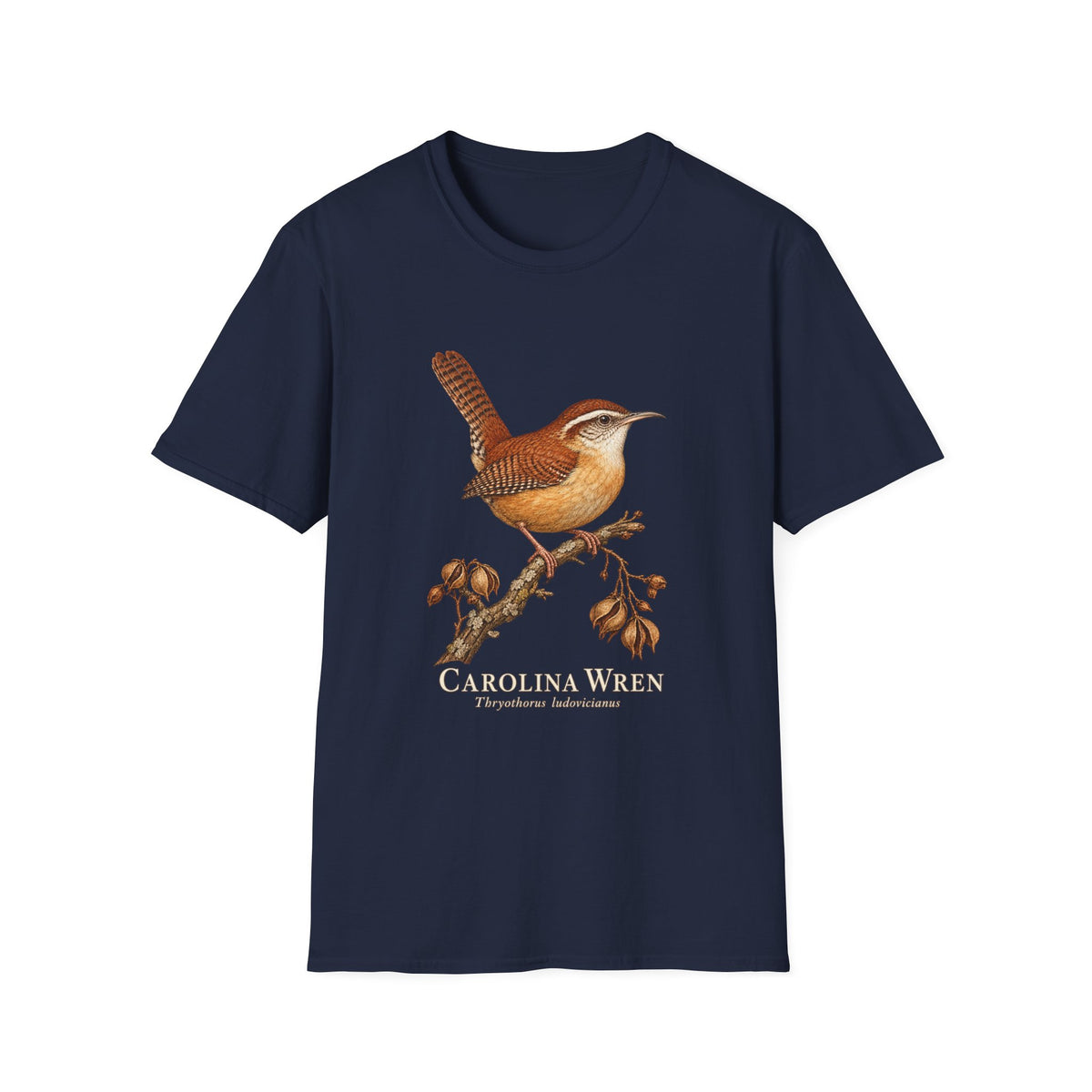 Carolina Wren T-Shirt — Branch Study