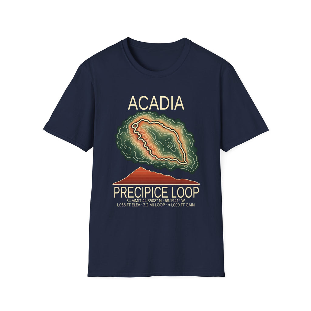 Precipice Loop Hiking T-Shirt | Acadia