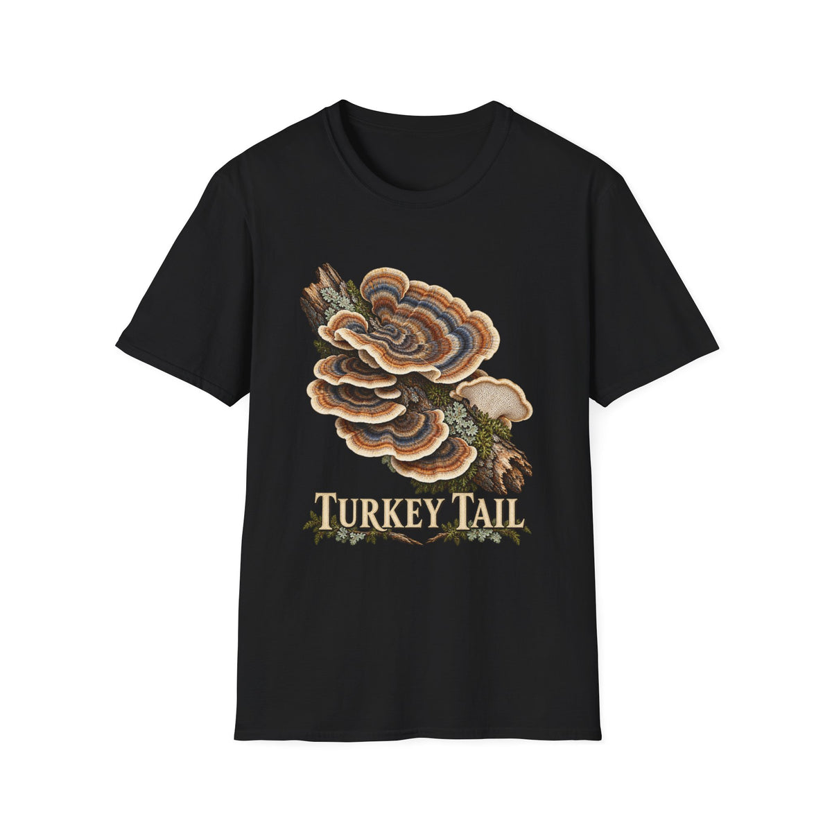 Turkey Tail Mushroom Study T-Shirt