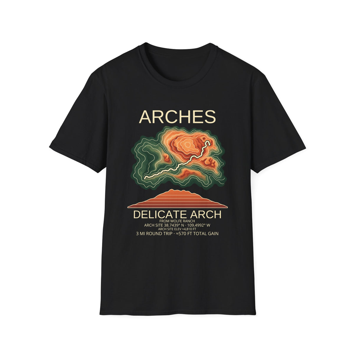 Delicate Arch Hiking T-Shirt | Arches