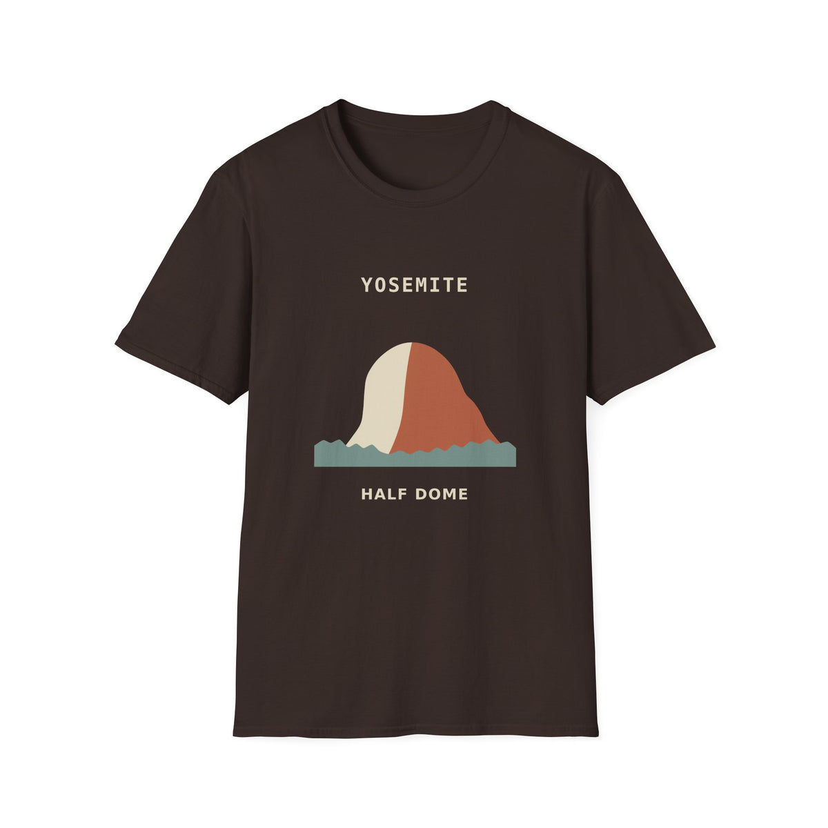 Half Dome Mountain Graphic T-Shirt | Yosemite