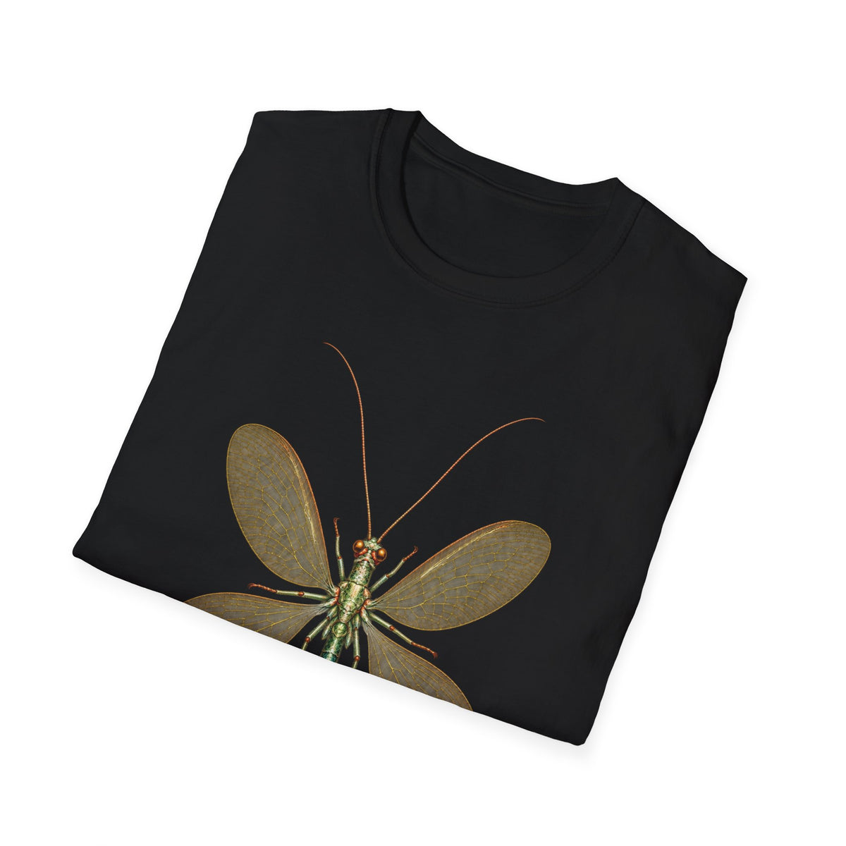 Lacewing Natural History T-Shirt | Chrysoperla rufilabris