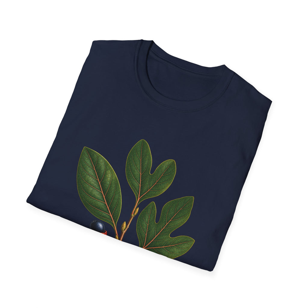 Sassafras Botanical Leaf Study T-Shirt