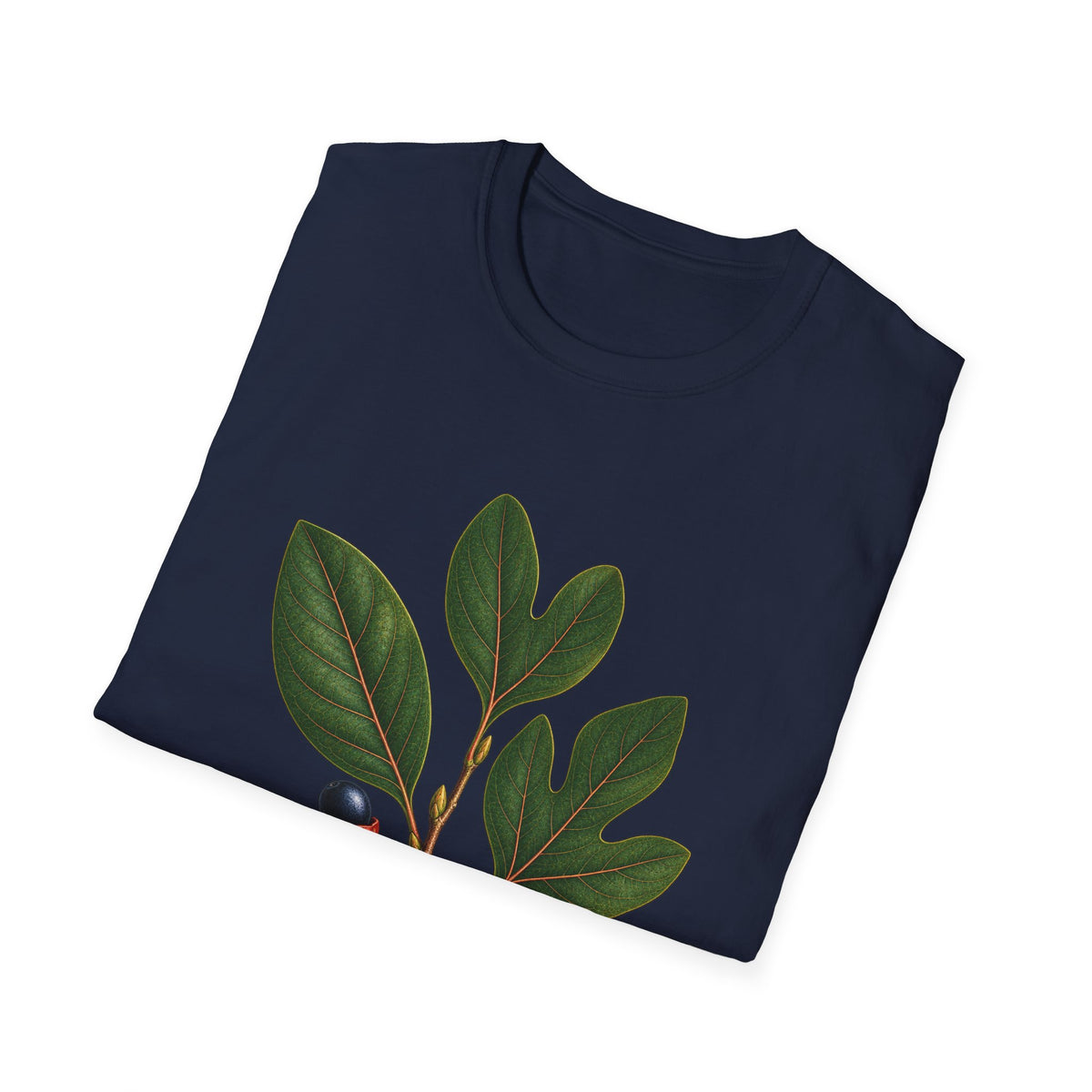 Sassafras Botanical Leaf Study T-Shirt