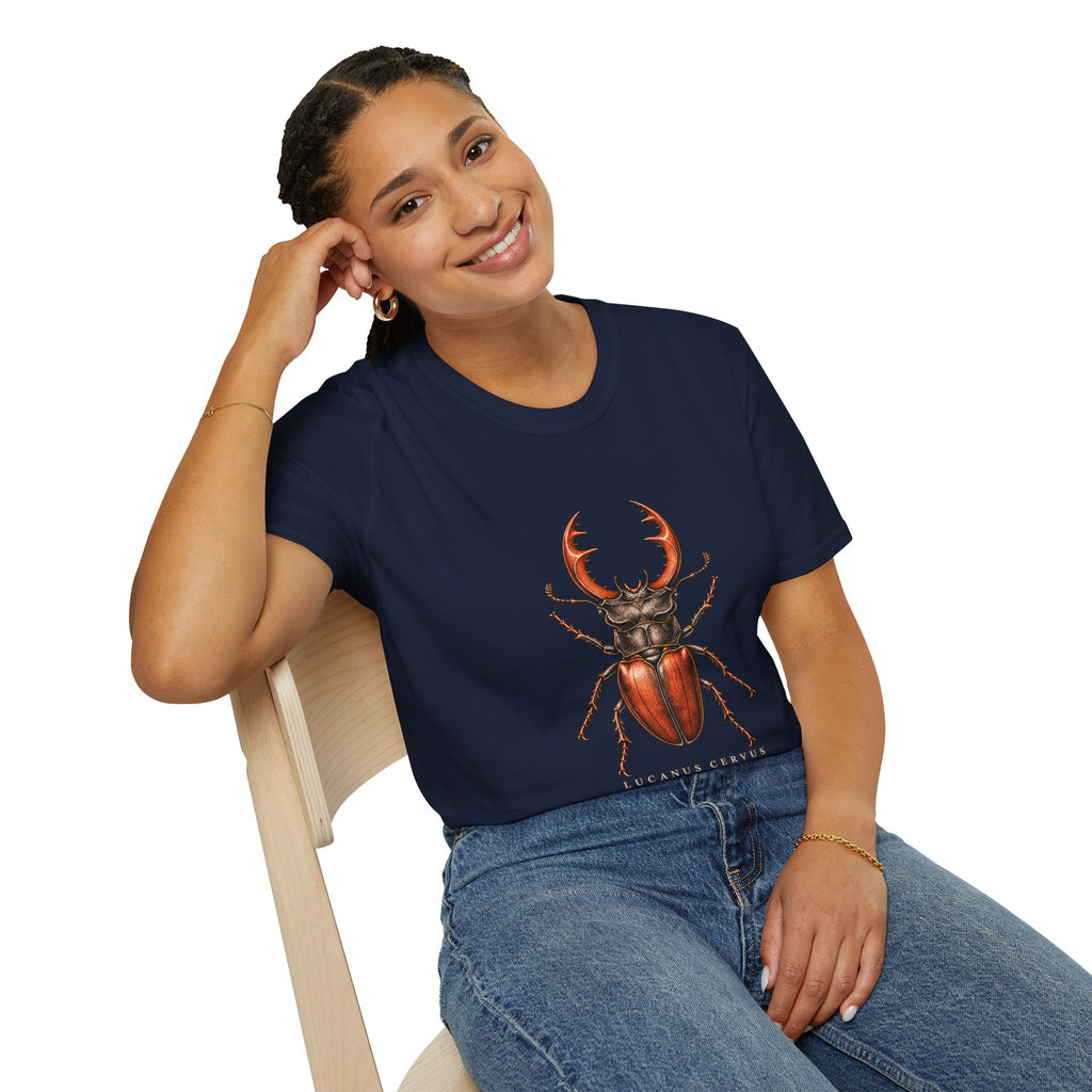Stag Beetle Natural History T-Shirt