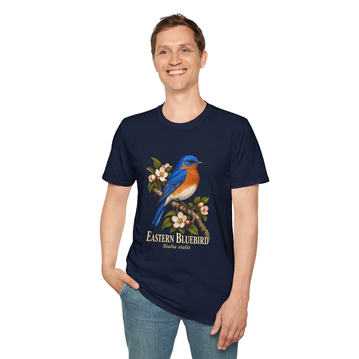 Eastern Bluebird Birdwatching T-Shirt