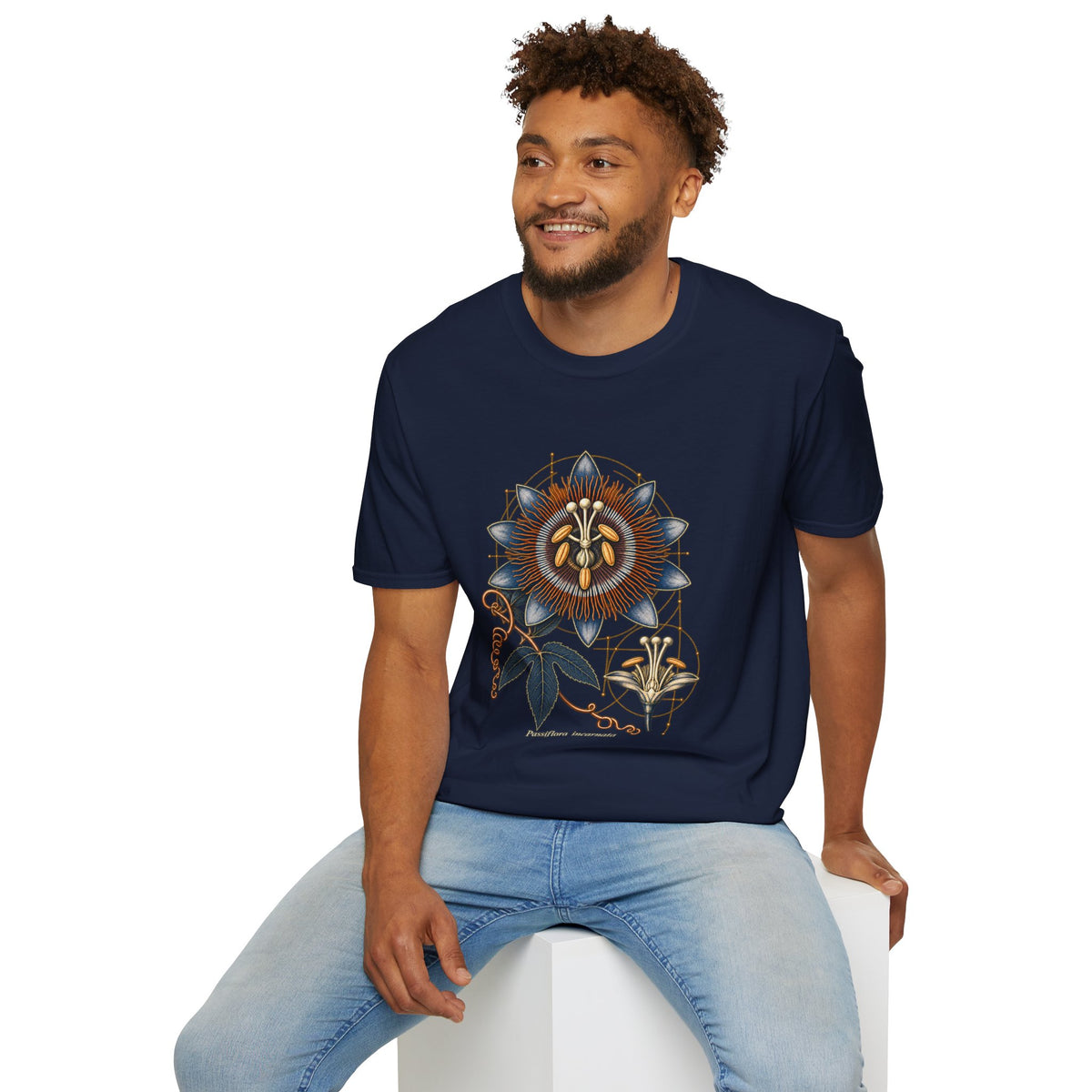 Passionflower Botanical Study T-Shirt