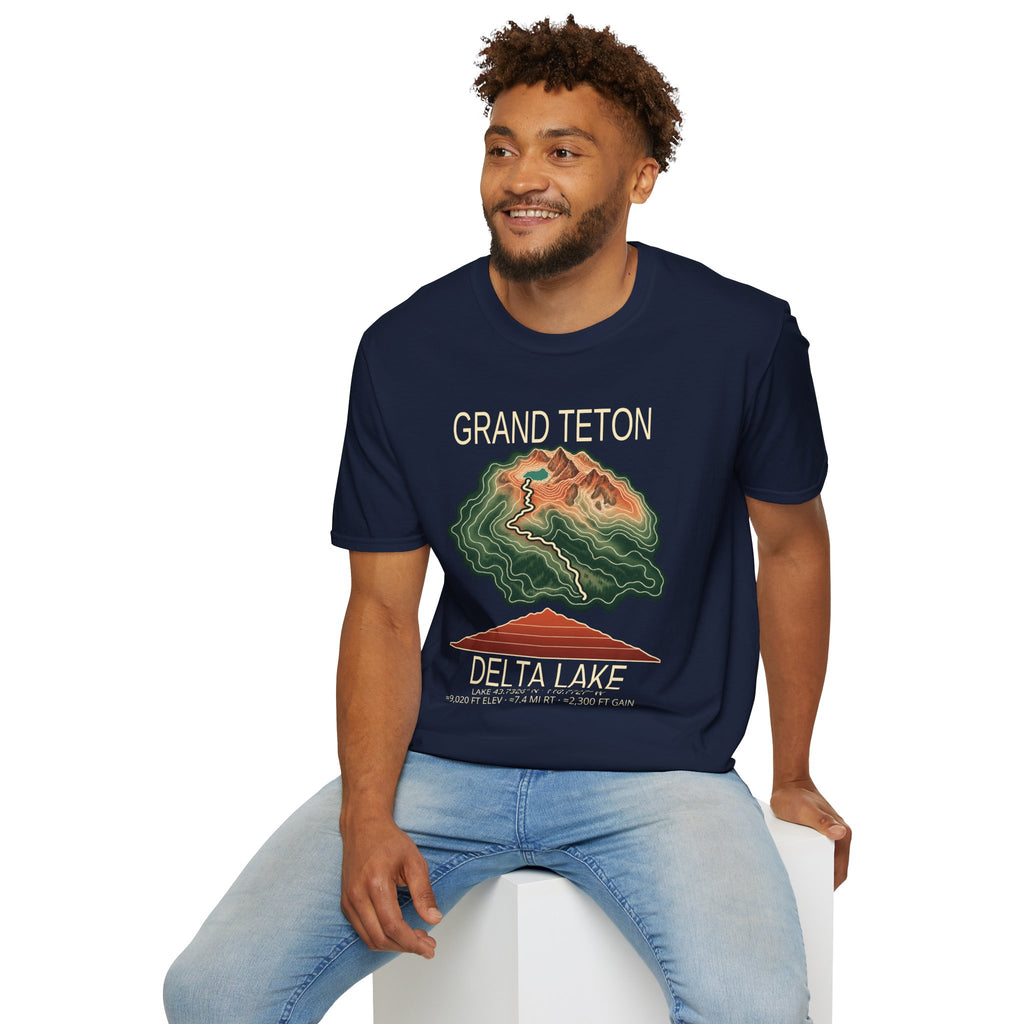 Delta Lake Hiking T-Shirt | Grand Teton