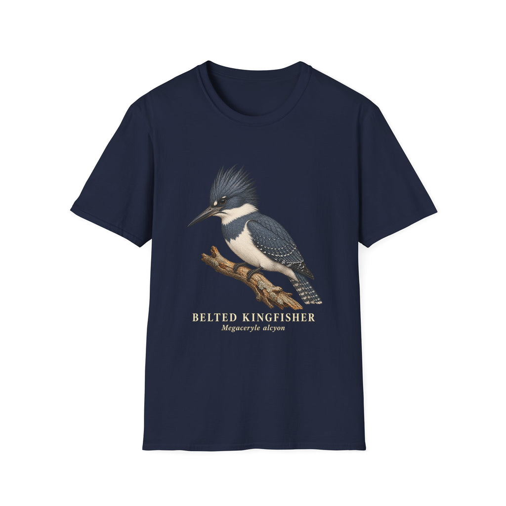 Belted Kingfisher Birdwatching T-Shirt