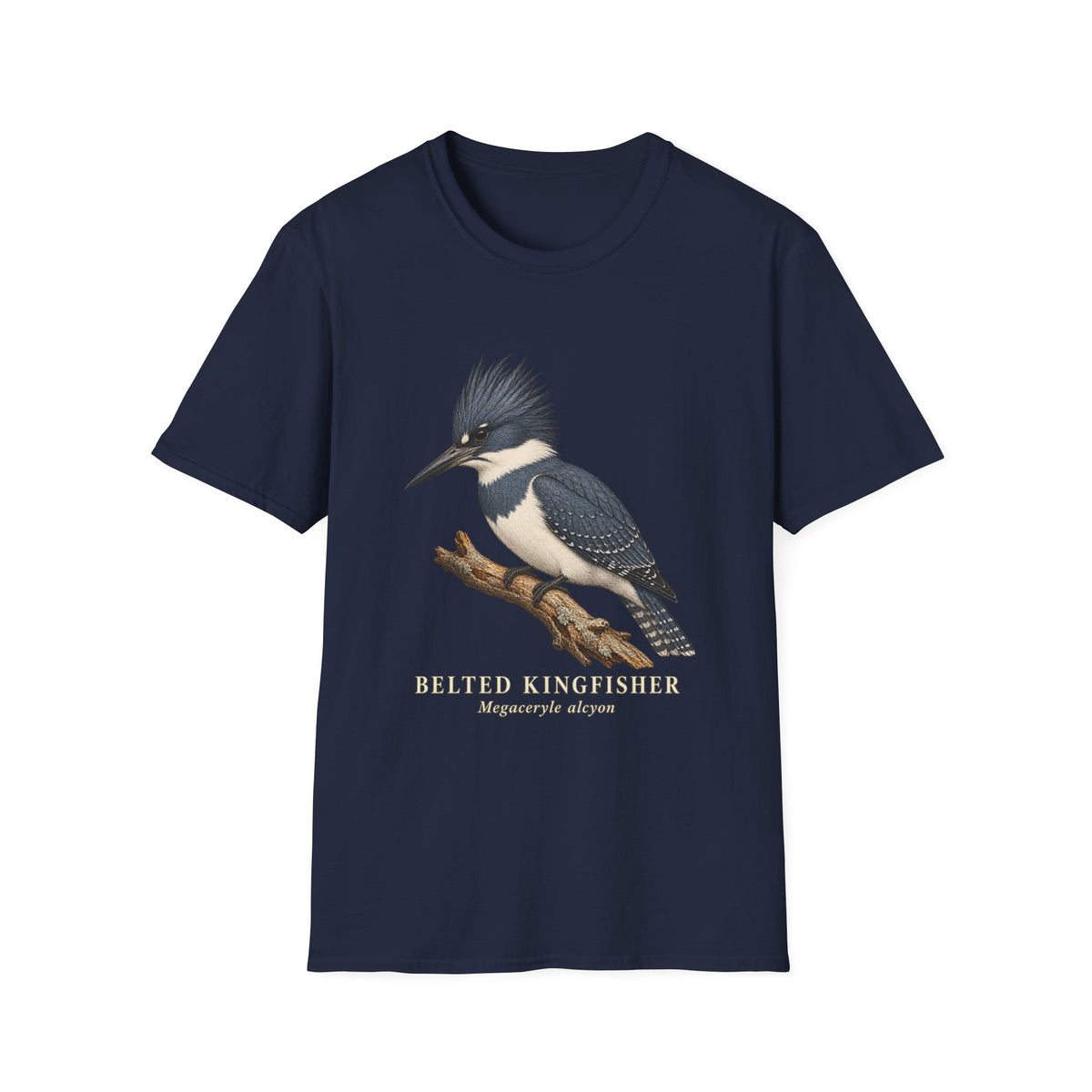 Belted Kingfisher Birdwatching T-Shirt