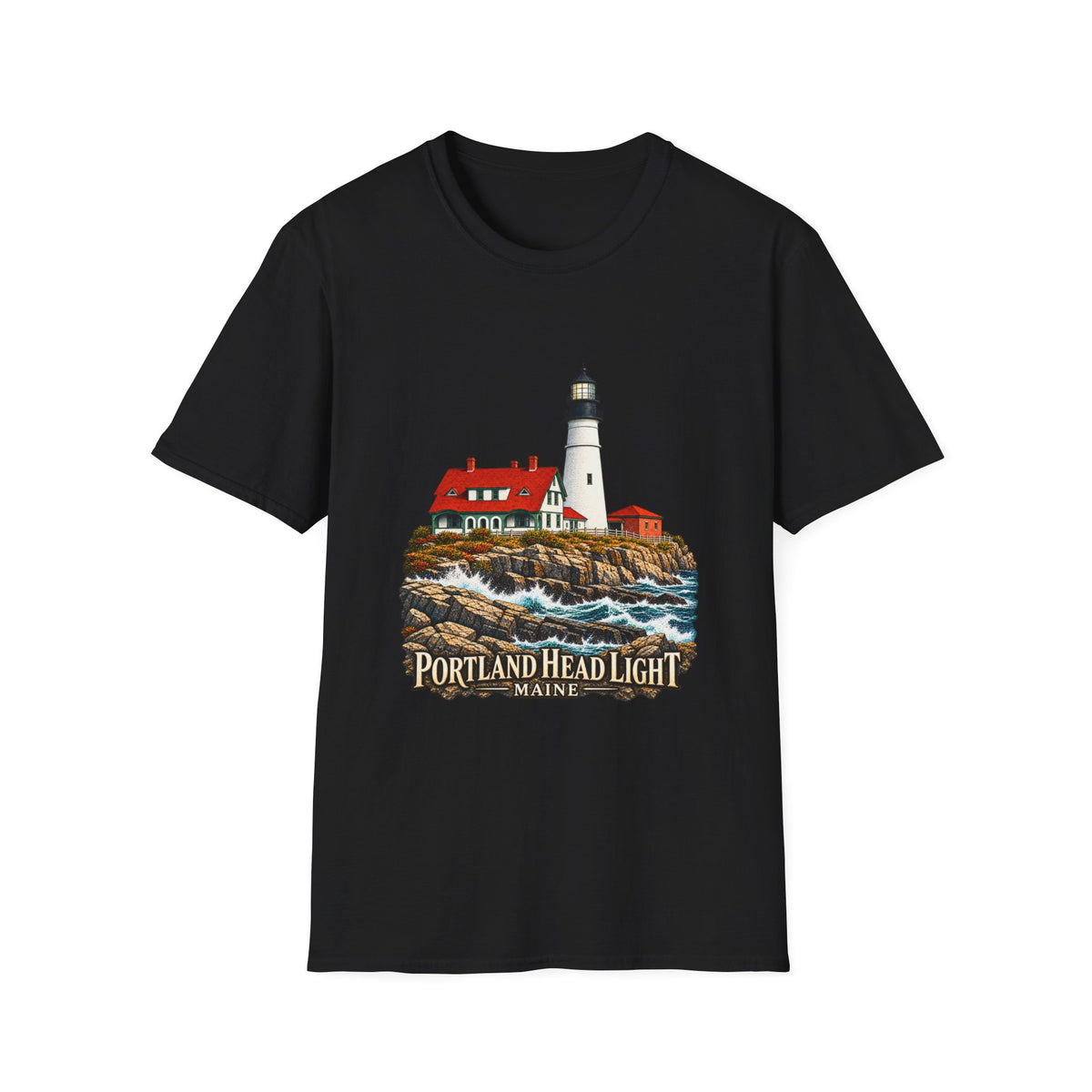 Portland Head Light Maine Lighthouse T-Shirt