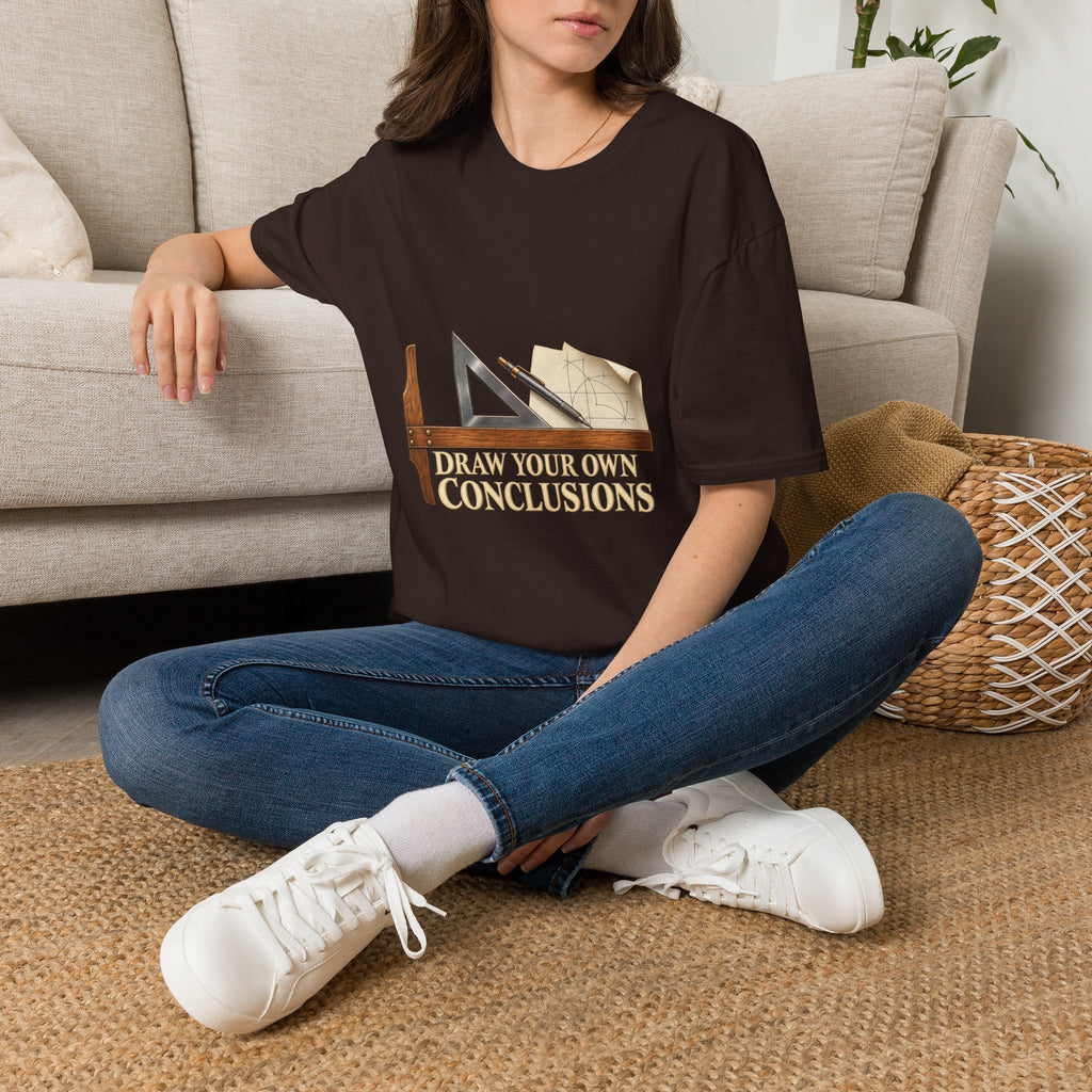 Draw Your Own Conclusions Drafting Tools T-Shirt
