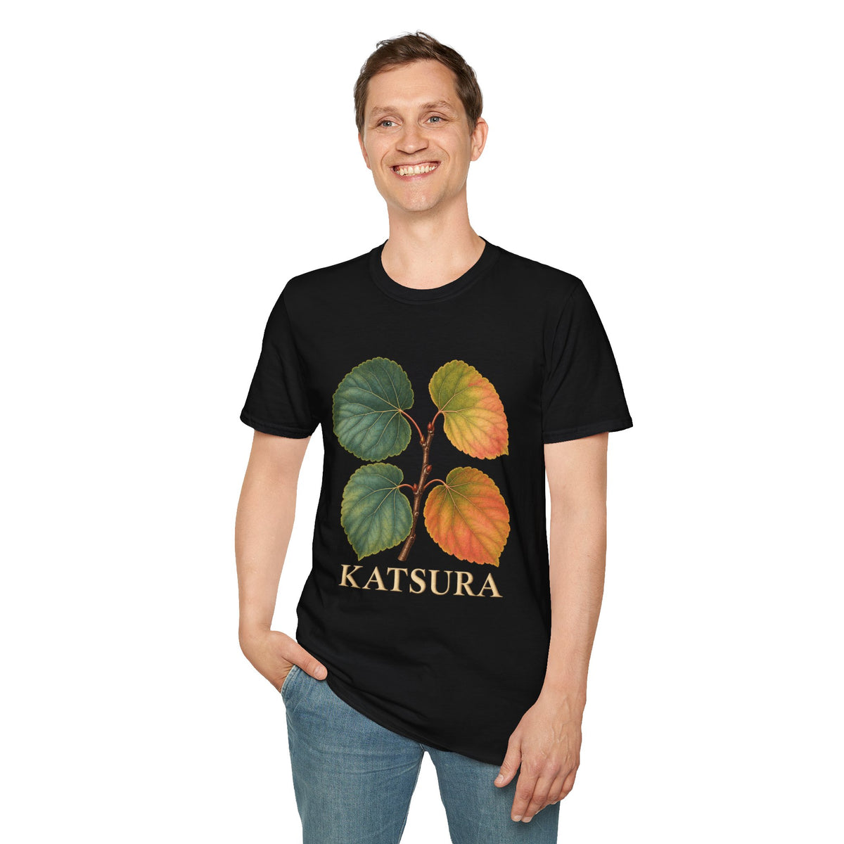 Katsura Botanical Leaf Study T-Shirt