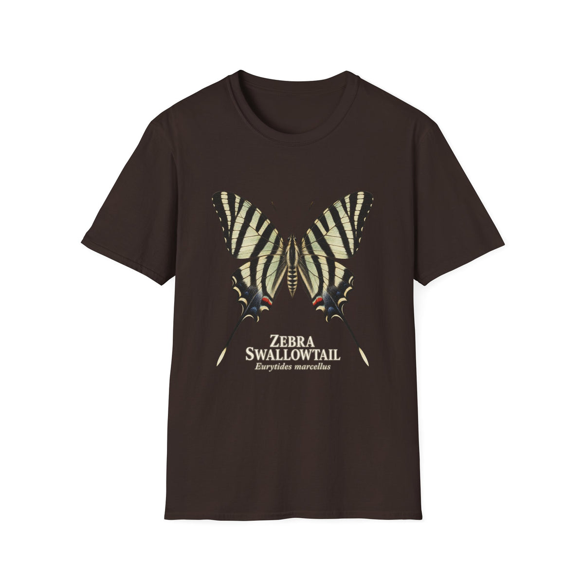 Zebra Swallowtail Butterfly Study T-Shirt