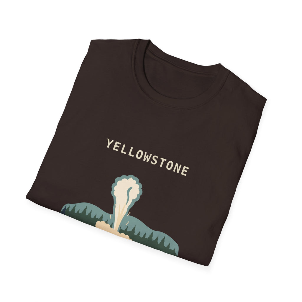 Yellowstone Geyser Basin Graphic T-Shirt