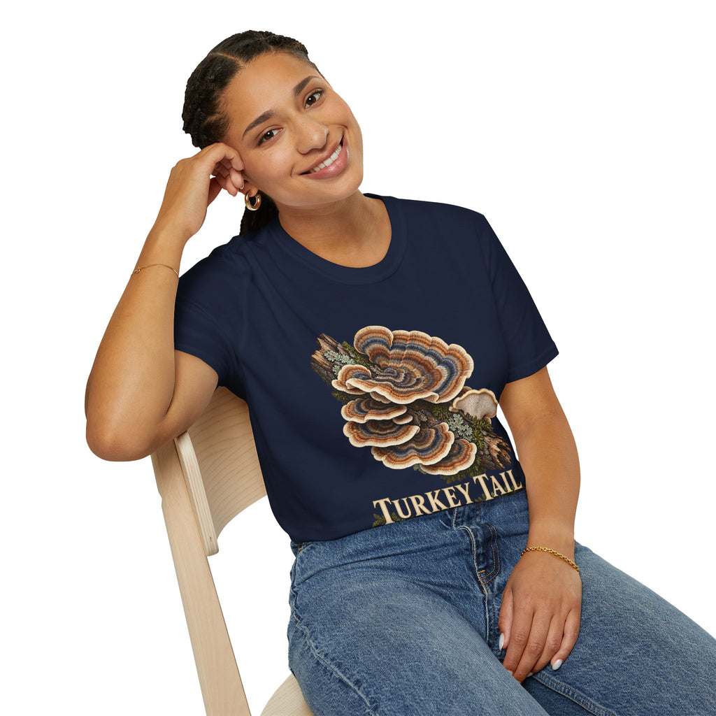 Turkey Tail Mushroom Study T-Shirt